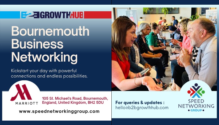 Bournemouth B2B Growth Business Networking Event- 10th July 2025
