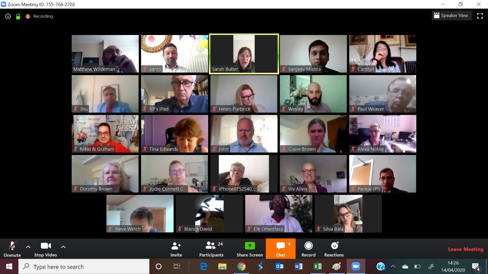 FUOW Bournemouth Virtual Networking 11th May @ 11am